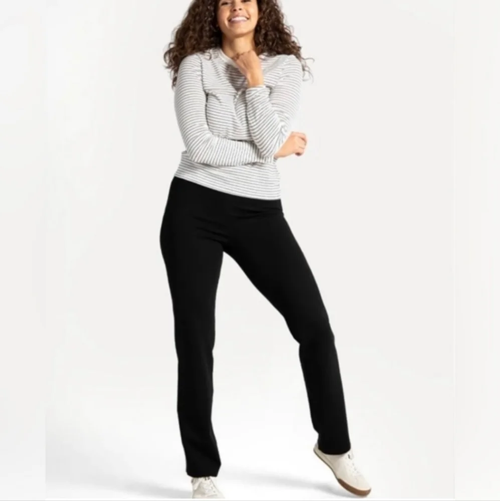 New!! Betabrand Black Yoga Dress Pants